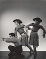 Michael Kidd, Beatrice Tompkins and Ruby Asquith in "Billy the Kid", George Platt Lynes  American, Gelatin silver print