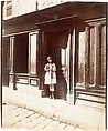 Maison Close, Versailles, Eugène Atget French, Albumen silver print from glass negative