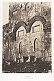 Jérusalem, Enceinte du Temple, Porte Dorée, Auguste Salzmann  French, Salted paper print from paper negative