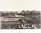 Jérusalem, Birket-Mamillah, Auguste Salzmann  French, Salted paper print from paper negative