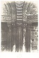 Jérusalem, Saint-Sépulcre, Détails de la porte, Auguste Salzmann  French, Salted paper print from paper negative