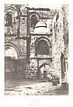 Jérusalem, Saint Sépulcre, Vue générale de la Chapelle du Calvaire, Auguste Salzmann  French, Salted paper print from paper negative