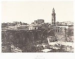 Jérusalem, Sainte-Marie-la-Latine, Auguste Salzmann  French, Salted paper print from paper negative