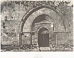 Jérusalem, Tombeau de la Vierge, Auguste Salzmann  French, Salted paper print from paper negative