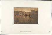 Vue prise d'un Jardin du quartier Franc, au Kaire, Maxime Du Camp French, Salted paper print from paper negative