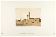 Vue d'une Mosquée ruinée près de Bab-Saïda, au Kaire, Maxime Du Camp  French, Salted paper print from paper negative