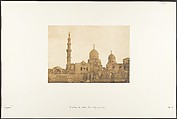 Tombeau du Sultan Kaït-Bay, au Kaire, Maxime Du Camp  French, Salted paper print from paper negative