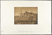 Vue de la Salle Hypostyle du palais de Karnac, prise sur l'angle N.E., Maxime Du Camp French, Salted paper print from paper negative