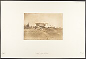 Palais de Mehemet-Ali, à Esné, Maxime Du Camp  French, Salted paper print from paper negative