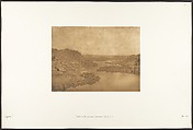 Sortie de la première Cataracte (côté S.E.), Maxime Du Camp French, Salted paper print from paper negative