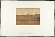 Vue prise du Nord-Est de Philae - Village de Kolokina, Maxime Du Camp  French, Salted paper print from paper negative
