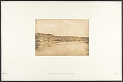 Vue prise au Sud-Est de Philae - Village d'El-Bâb, Maxime Du Camp French, Salted paper print from paper negative