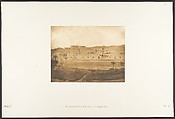 Vue générale de l'île de Philae, prise de l'île de Begueh (Ouest), Maxime Du Camp  French, Salted paper print from paper negative