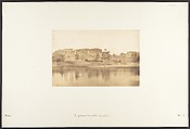 Vue générale de l'île de Philae, prise de l'Est, Maxime Du Camp  French, Salted paper print from paper negative