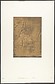 Thot Ibiocéphale (Dieu des Lettres) à Philae, Maxime Du Camp  French, Salted paper print from paper negative