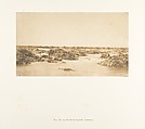 Vue des rapides de la Seconde Cataracte, Maxime Du Camp French, Salted paper print from paper negative