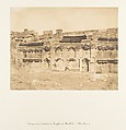 Intérieur de l'enceinte du Temple de Baalbek (Héliopolis), Maxime Du Camp  French, Salted paper print from paper negative