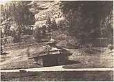 [Rustic Pavilion at Eaux-Bonnes], Attributed to William Henri Gebhard (American, 1827–1905), Salted paper print from paper negative