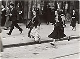 Alarm in Bilbao, Robert Capa  American, born Hungary, Gelatin silver print