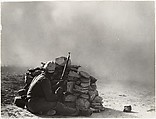 Loyalist Offensive Along the Rio Segre, Near Fraga, Aragon Front, Spain, Robert Capa  American, born Hungary, Gelatin silver print