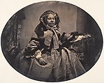 [Portrait of a Woman], Louis-Pierre-Théophile Dubois de Nehaut  French, Salted paper print from glass negative