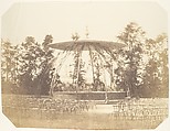 [The Kiosk, Zoological Gardens, Brussels], Louis-Pierre-Théophile Dubois de Nehaut  French, Salted paper print from paper negative