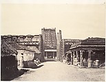Madura: The Roya Gopuram from the East, Linnaeus Tripe  British, Albumen silver print from waxed paper negative