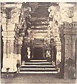 Entrance to the Thousand Pillared Mundapam in the Great Pagoda, Linnaeus Tripe  British, Albumen silver print from waxed paper negative