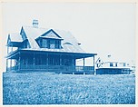 [Album of Photographs of the Land and Summer Cottages Owned by the Montauk Association, Montauk, New York], Unknown (American), Cyanotypes