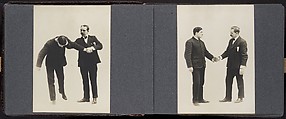 [Album of 67 Photographic Studies of Self-Defense Maneuvers], Unknown, Gelatin silver print