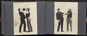 [Album of 67 Photographic Studies of Self-Defense Maneuvers], Unknown, Gelatin silver print