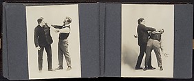 [Album of 67 Photographic Studies of Self-Defense Maneuvers], Unknown, Gelatin silver print