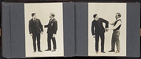 [Album of 67 Photographic Studies of Self-Defense Maneuvers], Unknown, Gelatin silver print