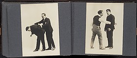 [Album of 67 Photographic Studies of Self-Defense Maneuvers], Unknown, Gelatin silver print