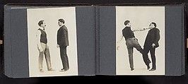[Album of 67 Photographic Studies of Self-Defense Maneuvers], Unknown, Gelatin silver print