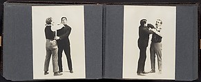 [Album of 67 Photographic Studies of Self-Defense Maneuvers], Unknown, Gelatin silver print