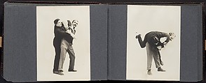 [Album of 67 Photographic Studies of Self-Defense Maneuvers], Unknown, Gelatin silver print