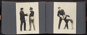 [Album of 67 Photographic Studies of Self-Defense Maneuvers], Unknown, Gelatin silver print
