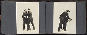 [Album of 67 Photographic Studies of Self-Defense Maneuvers], Unknown, Gelatin silver print