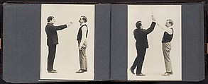 [Album of 67 Photographic Studies of Self-Defense Maneuvers], Unknown, Gelatin silver print