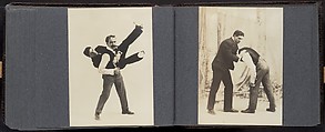 [Album of 67 Photographic Studies of Self-Defense Maneuvers], Unknown, Gelatin silver print