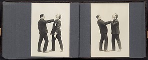 [Album of 67 Photographic Studies of Self-Defense Maneuvers], Unknown, Gelatin silver print