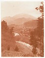 [View of a Village in a Valley], Adolf de Meyer  American, born France, Gelatin silver print