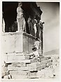 [Adolf and Olga de Meyer at the Acropolis], Adolf de Meyer  American, born France, Gelatin silver print