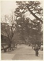 [Garden Scene with Young Man Working], Adolf de Meyer  American, born France, Gelatin silver print
