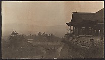[View Toward Hills, possibly from a Shrine, Japan], Adolf de Meyer  American, born France, Gelatin silver print