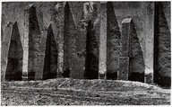 Acolman 3, Aaron Siskind  American, Gelatin silver print