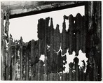 Bayonne, Aaron Siskind American, Gelatin silver print