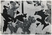 [White, Black Torn Posters], Aaron Siskind  American, Gelatin silver print