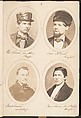 Rogues, a Study of Characters, Samuel G. Szabó (Hungarian, active America ca. 1854–61), Salted paper prints from glass negatives
